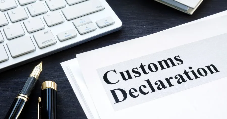 Declaración de aduanas